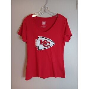 Fanatics Kansas City Chiefs Short Sleeve Tee Shirt Red Sz Medium #15 Mahomes